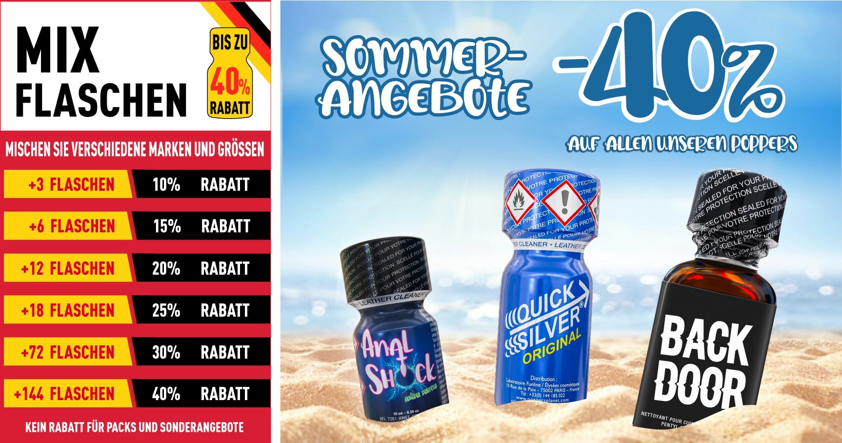 Kaufen Poppers in Deutschland