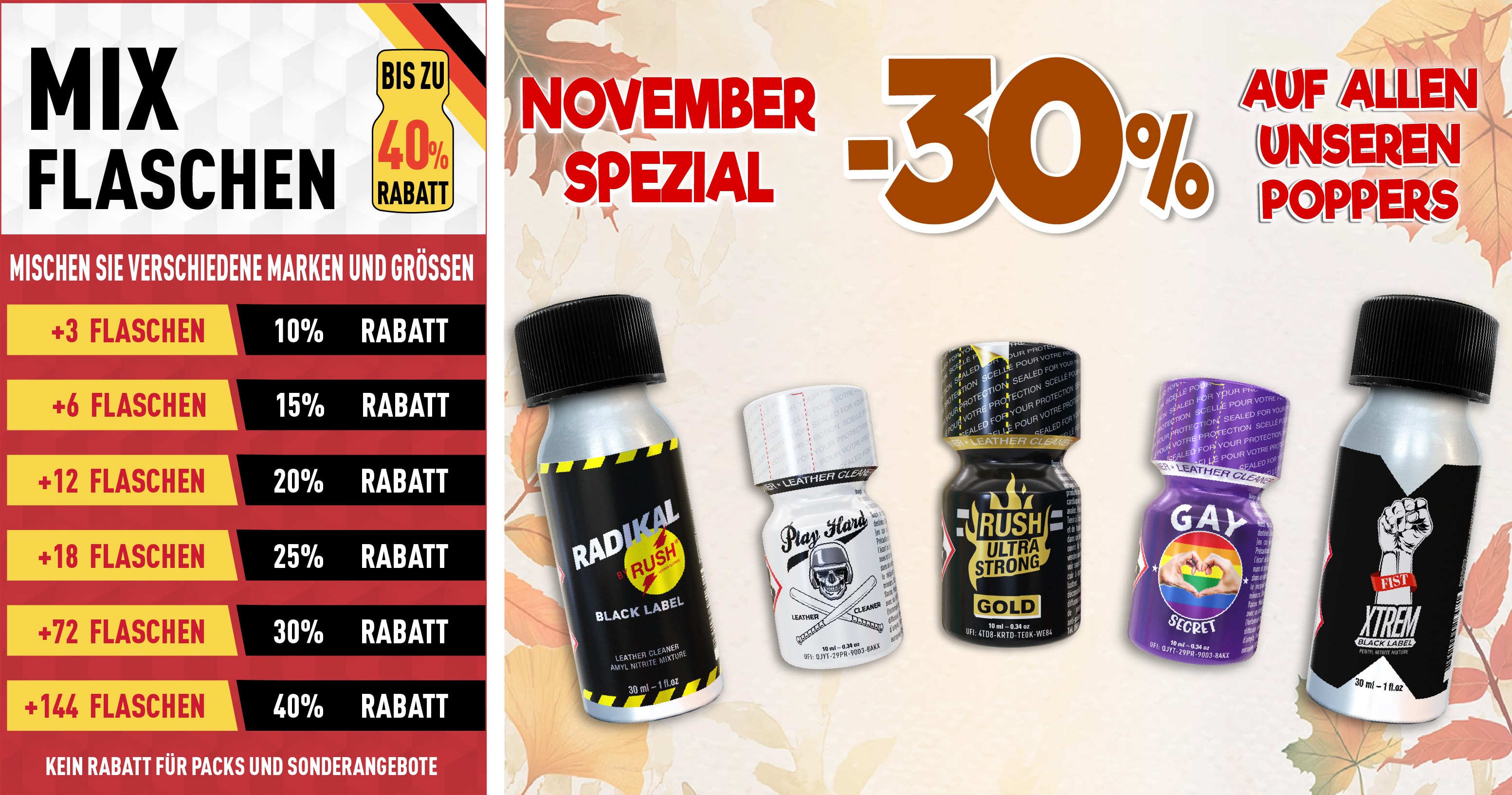 Kaufen Poppers in Deutschland