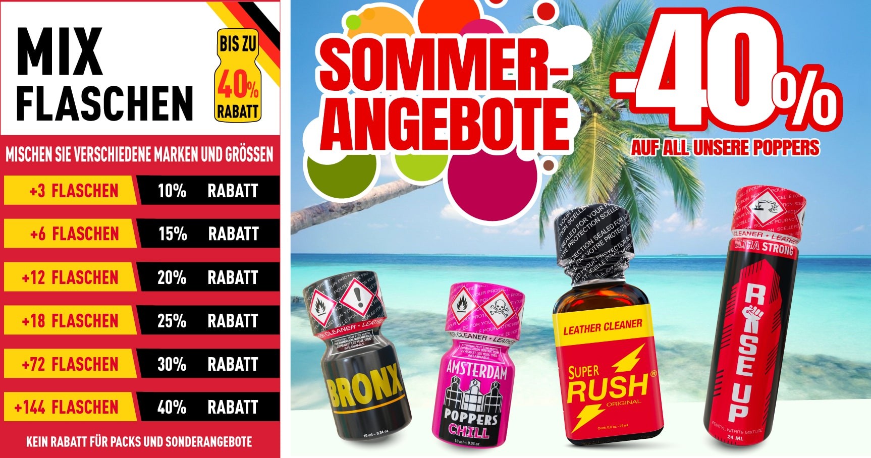 Kaufen Poppers in Deutschland